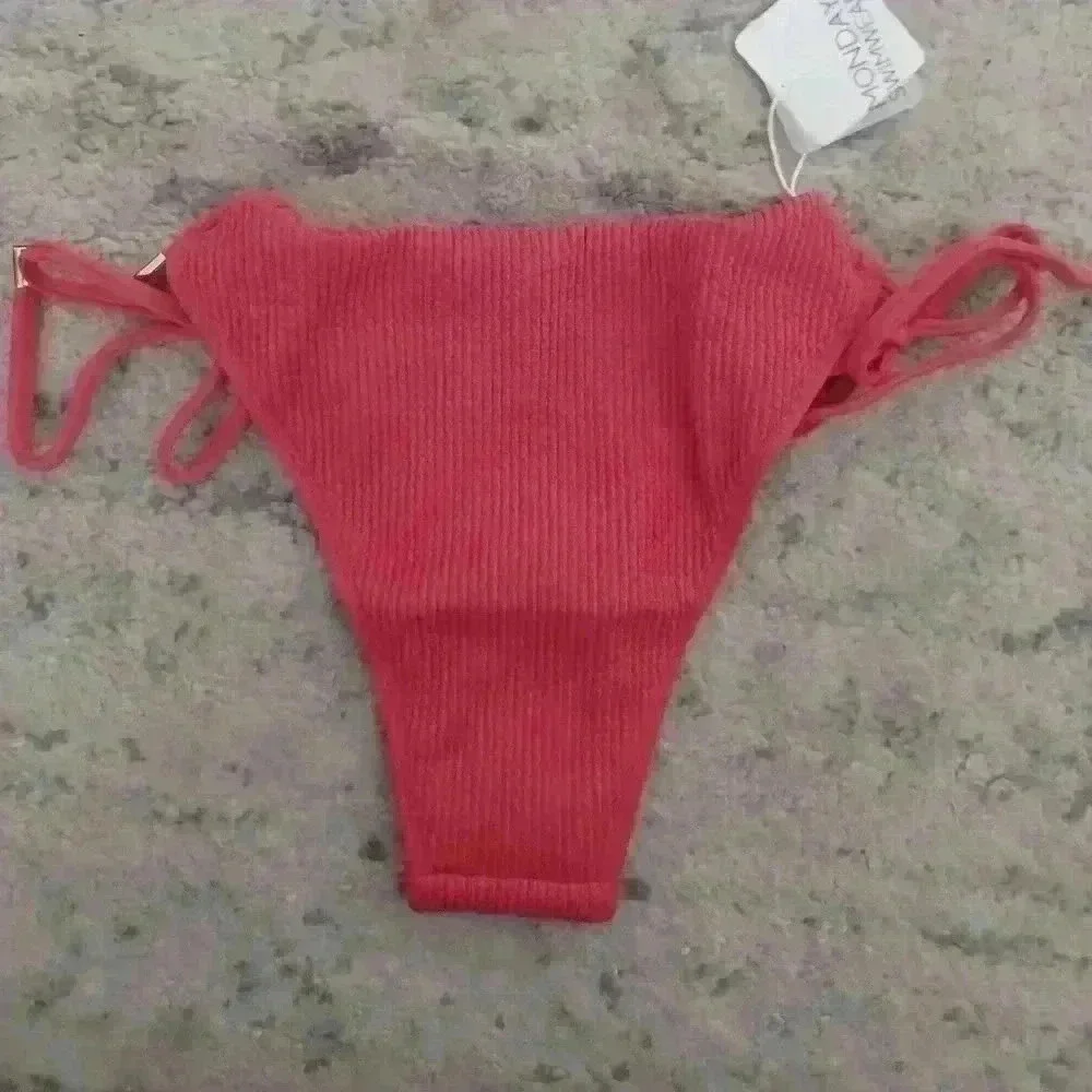 Monday Swimwear Women's Cala Conta Sangria Orange Bottom  S